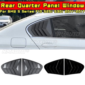 Rear <b>Window</b> Shutter Cover Trim <b>Window</b> Louver Side <b>Vent</b> Trim for BMW 5 Series F10 525i 530i 2011-2017 Car Accessories - Product Image 1