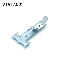 Fixations et supports de suspension pour grille de plafond galvanisée, disponibles en différentes tailles, pour systèmes de grille encastrée