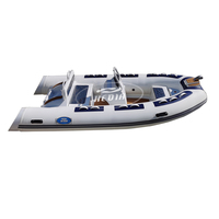 Hedia 3.9m de profondeur V coque en aluminium bateau gonflable 390 de norvège