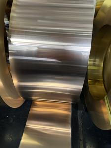 Haute précision 99.7% pur C5191 ruban de bande de bronze phosphoreux professionnel bandes de cuivre professionnelles - Product Image 6