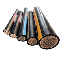 Câble multibrins 16 25 35 50 70 95 120 150 185 240 300 mm² à haute conductivité en cuivre, isolé XLPE, gaine PVC, 600 V