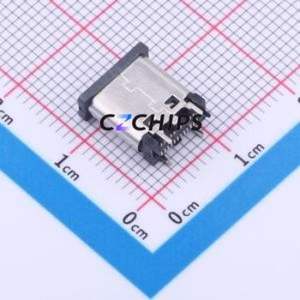 HC-014-3E1H1A003-0HR USB Connector SMD Connector ( Connector Type: Type-C )( Gender: Female )( Mounting Type: Vertical Mount ) - Product Image 2