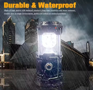 Solar Rechargeable Handle Portable <b>LED</b> Camping <b>Light</b> Outdoor Hook <b>Mini</b> <b>Led</b> Camping Lantern - Product Image 5