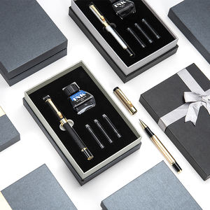 Di lusso del metallo <span class=keywords><strong>penna</strong></span> <span class=keywords><strong>stilografica</strong></span> set <span class=keywords><strong>con</strong></span> il pacchetto del contenitore di regalo regalo di affari <span class=keywords><strong>penna</strong></span> <span class=keywords><strong>stilografica</strong></span> <span class=keywords><strong>con</strong></span> <span class=keywords><strong>cartuccia</strong></span> di inchiostro - Product Image 6