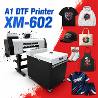 Imprimante DTF XM 60cm 24 pouces A1, imprimante DTF commerciale avec double tête Epson i3200, machine d'impression par transfert sur film PET, OEM ODM