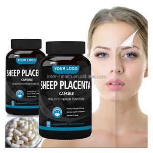 OEM Supplements Schaf Plazenta Haut aufhellung spillen Halal Schaf Plazenta Pillen - Product Image 3