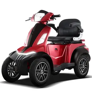 Chinese 150kg Load-bearing Old People Trike Hot Sale in Asia and Europe 4 Wheels Electric Mobility Motorcycle Scooter CE