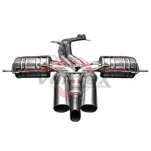 Sistema de Escape Catback de Alto Rendimiento Vortex Racing, Acero Inoxidable Pulido a Espejo de 1.5 mm de Grosor, Tres Salidas, para Lamborghini Urus - Product Image 2