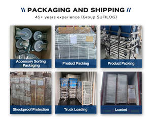 Rolltainer en acier de sécurité léger Q235 720x805 avec capacité de 500 kg - Product Image 5