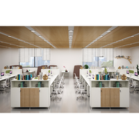 Bureau personnalisé de haute qualité poste de travail ouvert Table bureau de conception modulaire