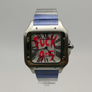 นาฬิกาข้อมือจักรกลกันน้ำ รุ่นใหม่ปี 2026 หน้าปัดทรงเหลี่ยม ตัวเรือนสแตนเลส สายสแตนเลส สำหรับผู้ชายและผู้หญิง - Product Image 3