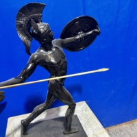 Figurines de moulage de style grec et romain antique en bronze personnalisé