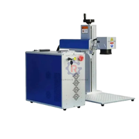 Nouveau graveur laser à fibre industriel 20W/30W/50W, marquage permanent haute vitesse des pièces métalliques, fichiers DXF/DWG/DST, CNC mini portable