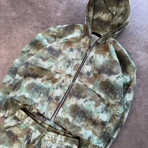 Conjunto Deportivo Personalizado con Cremallera para <span class=keywords><strong>Hombre</strong></span>, Conjunto de Jogging de Algodón, Chaqueta con Cremallera Resistente a Desgarros con Estampado de Camuflaje y Pantalones Cortos, Traje Deportivo Unisex - Product Image 2