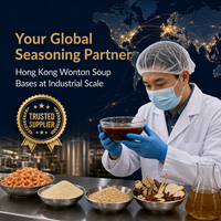 Base de soupe pour wontons de Hong Kong 1kg en vrac pour la restauration en fût/sac/sachet, durée de conservation 12 mois