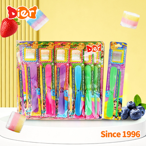 Caramelos al por mayor, etiqueta privada personalizada, divertido juguete de hoja voladora para niños con sabrosos rollos de frutas, ideal para niños, tiempo de juego creativo ODM/OEM - Product Image 6