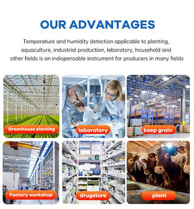 RC992-A ने सौर ग्रीनहाउस के लिए अलार्म कैलेंडर के साथ अंतर्निहित जांच डिजिटल दीवार घड़ी के साथ सौर ऊर्जा का नेतृत्व किया - Product Image 5