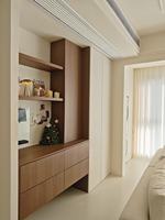 Mueble de Salón Moderno Personalizado con Espacio de Almacenamiento Montado en la Pared y Selección de Color Personalizada