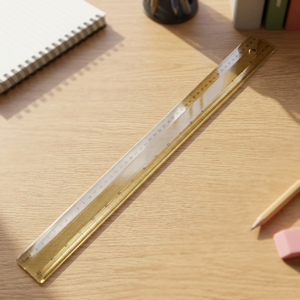 ไม้บรรทัดพลาสติกตรง DANKING DK-721 ขนาด 20-60 ซม. ไต้หวัน - Product Image 2