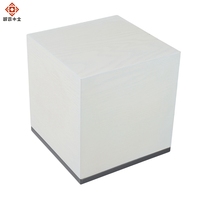 Urne funéraire personnalisable en forme de cercueil, en MDF, en bois, pour cendres, avec fond scellé par vis, boîte blanche, couvercle noir