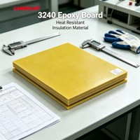 Panneau isolant en fibre de verre stratifié de résine époxy 36 kV 3240, déflecteur d'isolation anti-arc et résistant à l'humidité