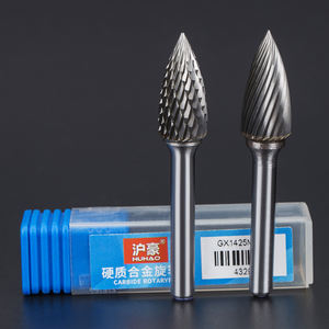 HUHAO 6mm rotativo strumento di carburo di intaglio punta di legno di taglio metallo Burr macinare eincisione fresa strumento abrasivo di alta qualità - Product Image 4