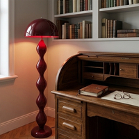 Lampe sur pied créative en forme de calebasse empilée, 150 cm, abat-jour LED en forme de champignon, disponible en plusieurs couleurs