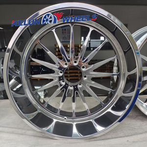 Roues forgées en alliage d'aluminium sur mesure, série de pneus simples polis 26x12, roues forgées 4x4 - Product Image 4