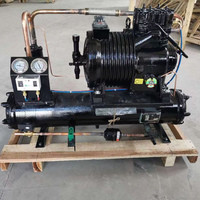 Unidad de Refrigeración Monobloque para Cuarto Frío con Compresor Refrigerado por Agua de 5HP, 8HP, 10HP, 12HP, 15HP, 20HP, 30HP, 380V/50Hz, 1 Año de Garantía, Ecológica, China