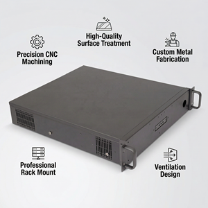 Carcasa Metálica Personalizada TZR ODM, Marco de Acero Inoxidable con Recubrimiento en Polvo, Carcasa para Prototipo de Dispositivo Electrónico, Caja Metálica Personalizada - Product Image 1