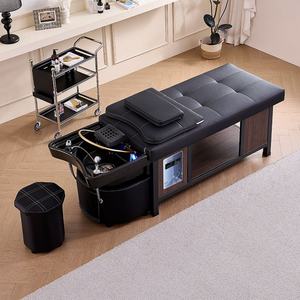 Chaise de lavage de cheveux de salon moderne, spa capillaire, chaise de massage facial, lit de spa pour la tête - Product Image 3