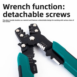 <span class=keywords><strong>4</strong></span> trong <span class=keywords><strong>1</strong></span> đa chức năng uốn tóc bồng kìm, dây vũ nữ Thoát y, dây cắt, thiết bị đầu cuối kìm, hệ thống dây điện phụ kiện, dụng cụ cầm tay phụ kiện - Product Image 4