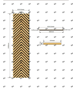 Panel Acústico Absorbente <span class=keywords><strong>de</strong></span> Sonido <span class=keywords><strong>de</strong></span> Fibra <span class=keywords><strong>de</strong></span> Poliéster Impermeable RUIHE <span class=keywords><strong>de</strong></span> 8 mm, 0.75 NRC, <span class=keywords><strong>para</strong></span> Guarderías, Salas <span class=keywords><strong>de</strong></span> Conferencias, Cines, Personalizado - Product Image 5
