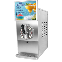 Machine à smoothies aux fruits congelés de comptoir entièrement automatique, mixeur commercial de fruits congelés, machine à neige fondante de comptoir