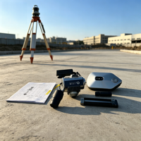 Scanner laser SLAM 360° haute précision Qianxun H7 portable avec logiciel de post-traitement, matériau en alliage, batterie 3450 mAh