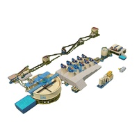 Usine de traitement de concentré d'or au cyanure CIP pour le processus d'extraction minier
