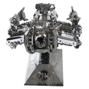 3D Puzzles En Métal Modèle Pour Enfants Adultes Croiseur Cuirassé Assemblé Jouets Éducatifs D'apprentissage Collection Cadeaux De Noël - Product Image 3