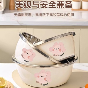 Stainless Steel <b>Vegetable</b> Washing Basin Food Grade Multi Functional Kitchen Sink Single Bowl Glossy Surface - Product Image 4