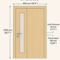 Puerta de Seguridad de Acero de Estilo Moderno, Resistente al Fuego, Clasificación de Seguridad A/B/C, Certificación CE, para Apartamentos, Centros Comerciales, Hospitales, Sótanos
