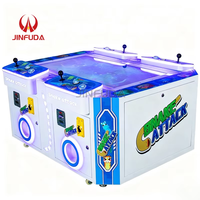Machine de jeu vidéo interactive à monnayeur pour 4 joueurs, modèle Crazy Snake, fabriquée en usine, avec garantie d'un an et support en anglais