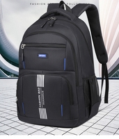 Mochila Escolar Oxford Negra 2026, Moderna y Resistente, con Diseño de Dibujos Animados, Impermeable, con USB, para Estudiantes de Primaria, de 20-39L, para Uso Diario