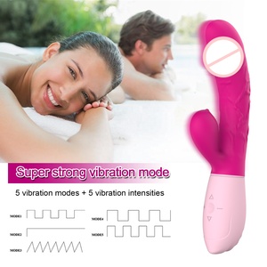 Jouet sexuel mignon, stimulateur double vibrateur pour femmes, masseur pour le vagin et le clitoris, point G, vibrateur pour <span class=keywords><strong>adulte</strong></span> - Product Image 3