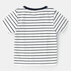Productos Más Vendidos en Ali: Camiseta Infantil de Algodón Egipcio 100% con Estampado de Rayas y Dibujos Animados, de Secado Rápido - Product Image 2