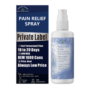 <span class=keywords><strong>Spray</strong></span> frío para aliviar el dolor <span class=keywords><strong>de</strong></span> cuello Crioterapia con mentol orgánico para artritis hombro músculos y articulaciones - Product Image 1