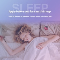 Autocollant infusé Goodnight avec huiles essentielles Aide au sommeil apaisante à domicile portable pour la thérapie de rééducation