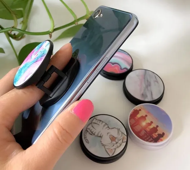 Creative Smart Phone Stand Foldable Custom 3D Lenticular Phone Holders for Phone