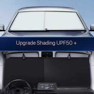2025 Nhà Máy Bán Buôn Xe Tự Động Có Thể Thu Vào Mặt Trời Bóng Râm Bảo Vệ Parasol Phía Trước Kính Chắn Gió Che Nắng Che Tự Động Rèm Cửa Sổ - Product Image 1