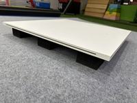 Piso Profesional para Competencia de Aeróbic, Estándar FIG, Alto Rendimiento, Resistente al Agua, Color Blanco, 12m*12m, Juego Completo para Exportación