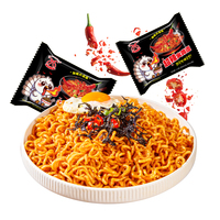 Free Sample Korean Food 115g Super Spicy Instant Turkey Noodles with 3-5 Minute Cooking Time