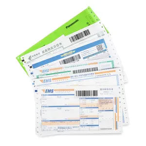 סיטונאי הדפסה מותאמת אישית בינלאומית אקספרס אוויר תוביל ncr סימן משלוח דואר שליחים אוויר עבור עליות מס dhl barcode